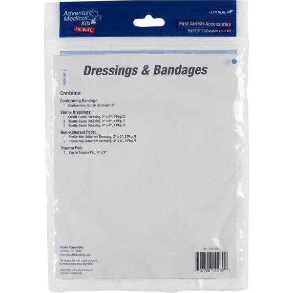 Adventure Medical Kit Dressing and Bandage Refill - White Mountain Ski Co