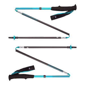 Black Diamond Distance Carbon Z Trekking/Running Poles  - Women's 2023 - White Mountain Ski Co