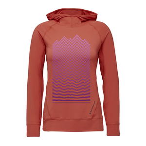 Run The Whites Black Diamond Alpenglow Sun Hoodie Women's 2026 - White Mountain Ski Co