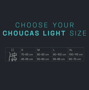 BlueIceChoucasLightHarnessSizeChart