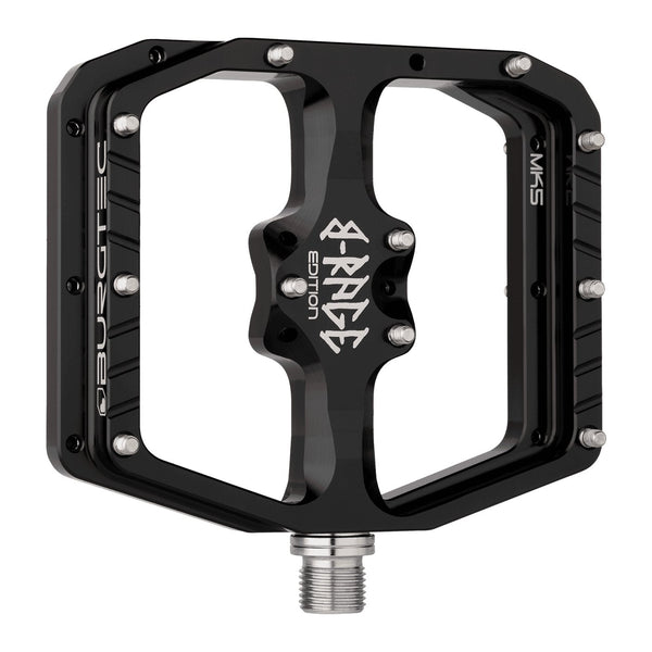 Burgtec Penthouse Flat MK5 Pedals B - Rage Edition - White Mountain Ski Co