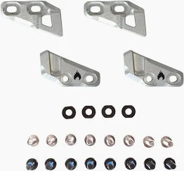 Spark R&D Aluminum Fixie Clips Top-Mount - White Mountain Ski Co