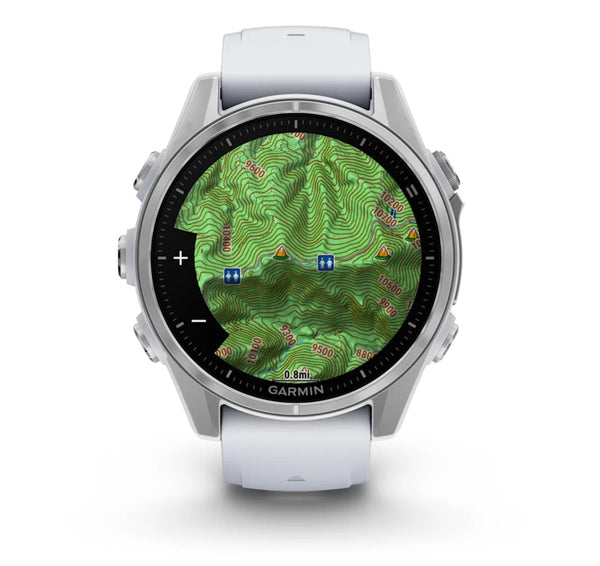 Garmin Fenix 8 - 43 mm, AMOLED (010 - 02903) - White Mountain Ski Co