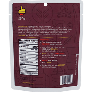 Good To - Go Indian Vegetable Korma - White Mountain Ski Co