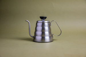 Hario V60 "Buono" Drip Kettle, 500ml Silver - White Mountain Ski Co