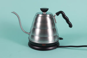 Hario V60 "Buono" Electric Drip Kettle, 800ml  Silver - White Mountain Ski Co