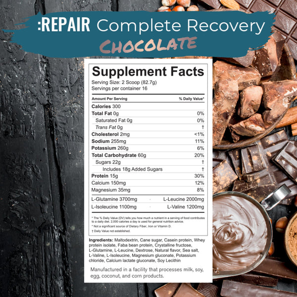 INFINIT Nutrition REPAIR Complete Recovery - Chocolate - White Mountain Ski Co