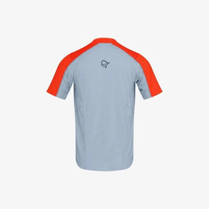 Norrona Men's Senja Equaliser Lightweight T-Shirt Short Sleeve 2023 - 24 - White Mountain Ski Co