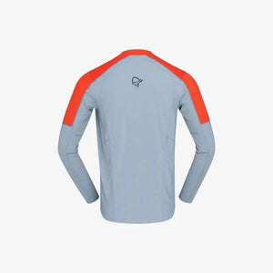 Norrona Men's Senja Equaliser Lightweight T-Shirt long Sleeve 2023 - 24 - White Mountain Ski Co