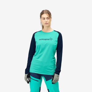 Norrona Fjora Equaliser Lightweight Long Sleeve (Womens) - White Mountain Ski Co