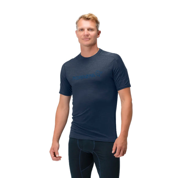 Norrona Men's Falketind Equaliser Merino T-Shirt - White Mountain Ski Co