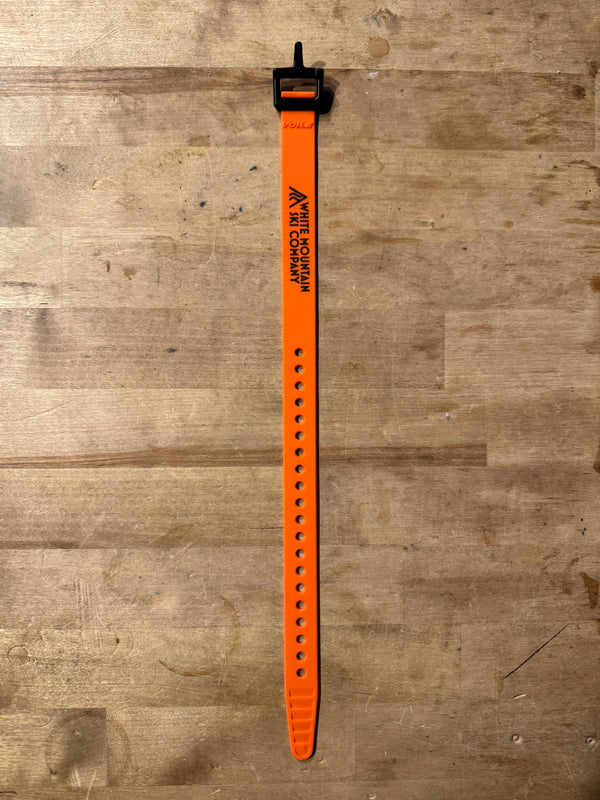 Orange 15 inch voile strap