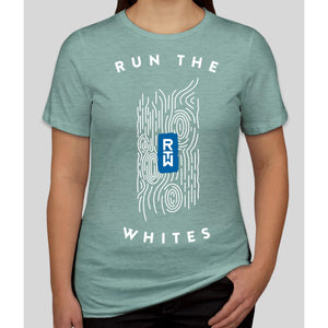 Run The Whites Women's T-Shirt V2 - White Mountain Ski Co