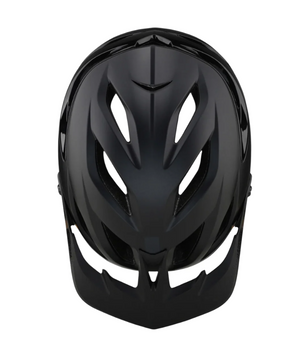 TLD_A3_Helmet_Uno_Black_Top_View