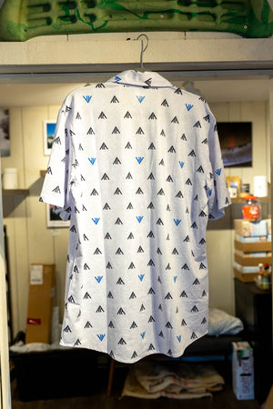 NEW Performance Button Up Shirt - White Mountain Ski Co
