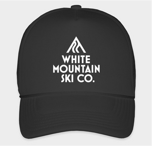 White Mountain Ski Co Mesh Snapback Hat - White Mountain Ski Co