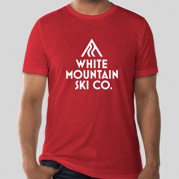 White Mountain Ski Co T-Shirt Red
