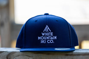 White Mountain Ski Co Snapback Hat - White Mountain Ski Co