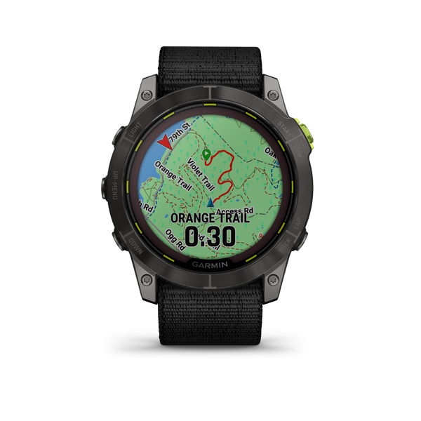 Garmin Enduro 2 GPS Watch - Carbon Gray DLC Titanium (010-02754-00)