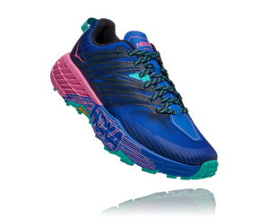 HOKA Women's Speedgoat 4 Trail Shoe Dazzling Blue
